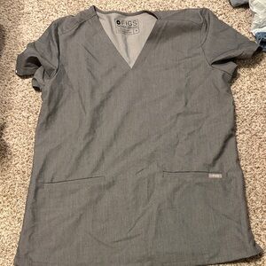 Figs Charcoal Men's Short Sleeve Tee